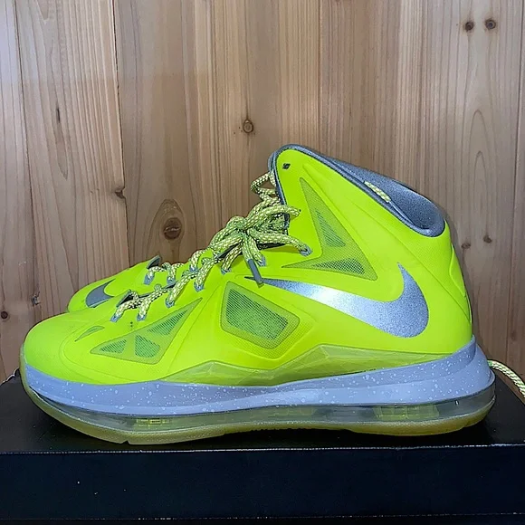 2012 lebron 11 volt Nike LeBron IX Grey Volt 8 Dunkman 7 9 10 11 Elite South  main image 2